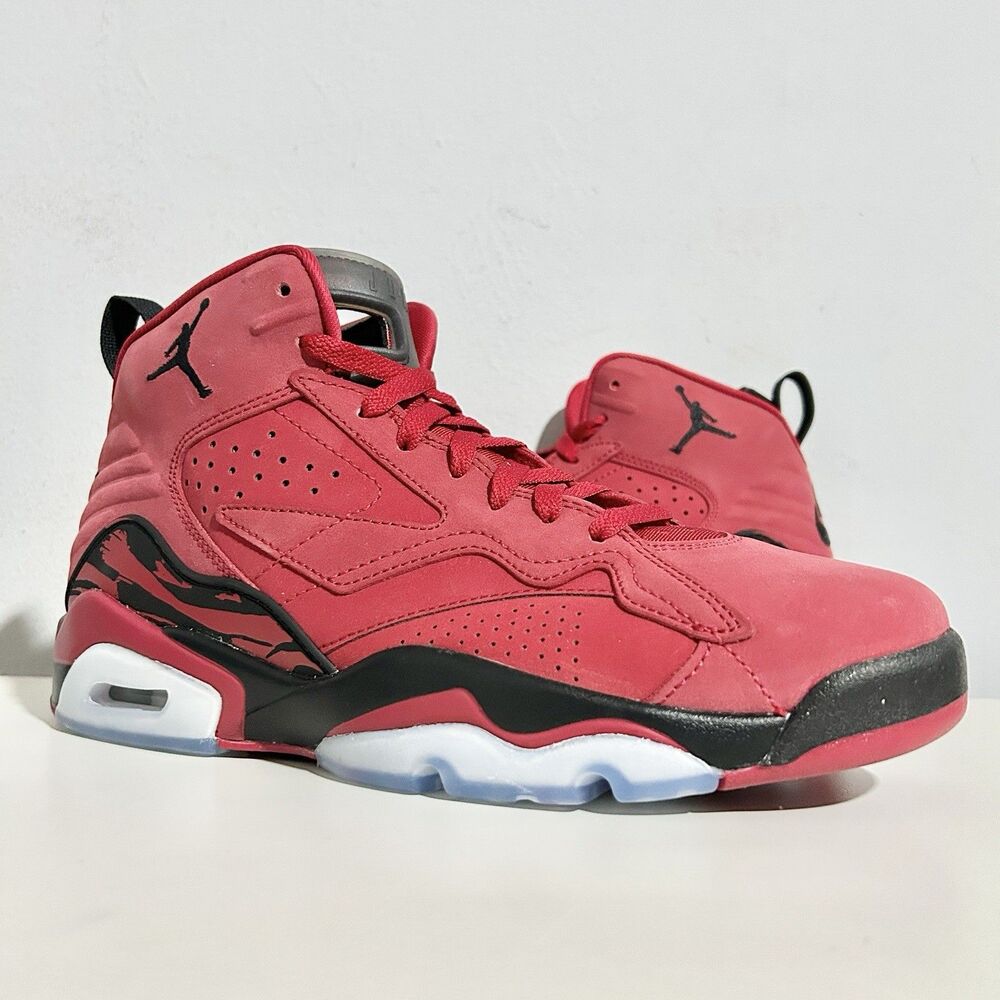 Air Jordan MVP “Raging Bull” Mens Size 9.5-10.5 Red Black Lifestyle Shoes No Lid